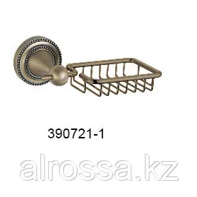 Мыльница ALROSSA 390721-1, бронза