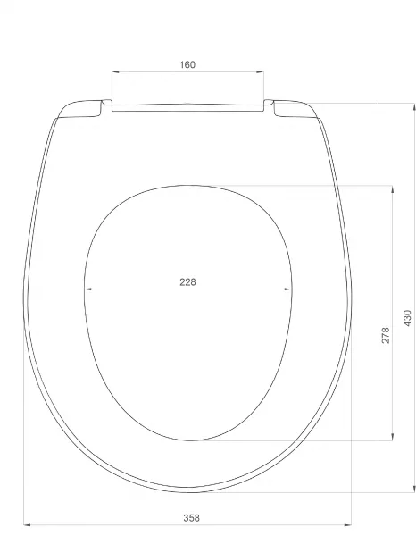 Сиденье для унитаза AVNSD15m - Фото 6