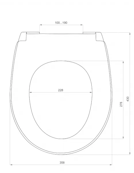 Сиденье для унитаза AVNSD15ms - Фото 5