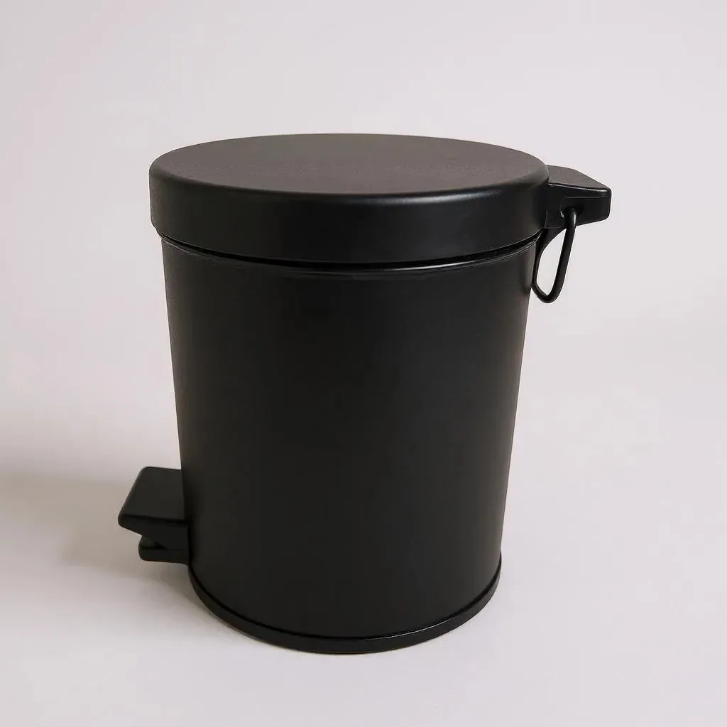 Урна ALROSSA M105 5 л, черный матовый — Фото 2