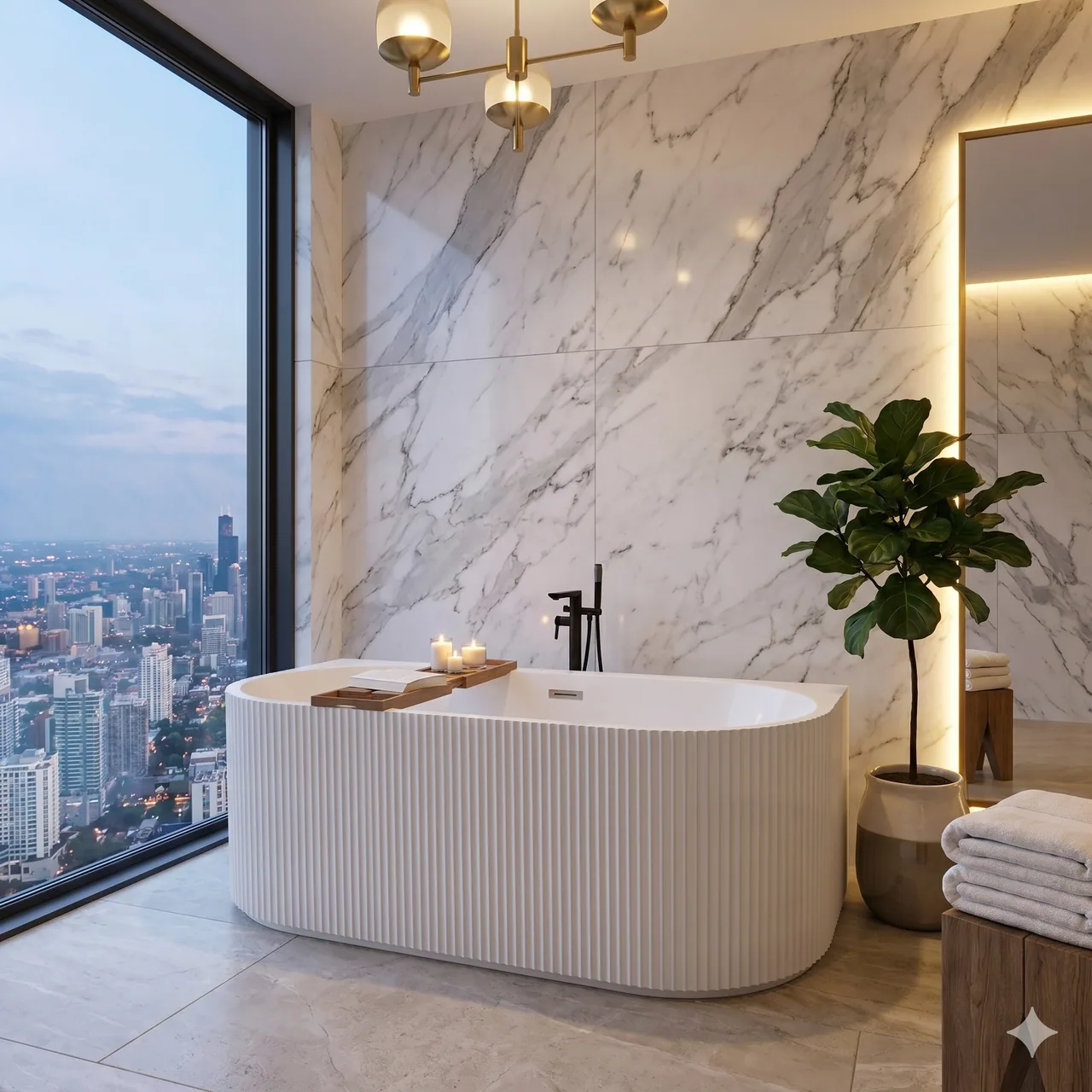 Ванна отдельностоящая Gloria AZUMA15075 150×75 см - Фото 3